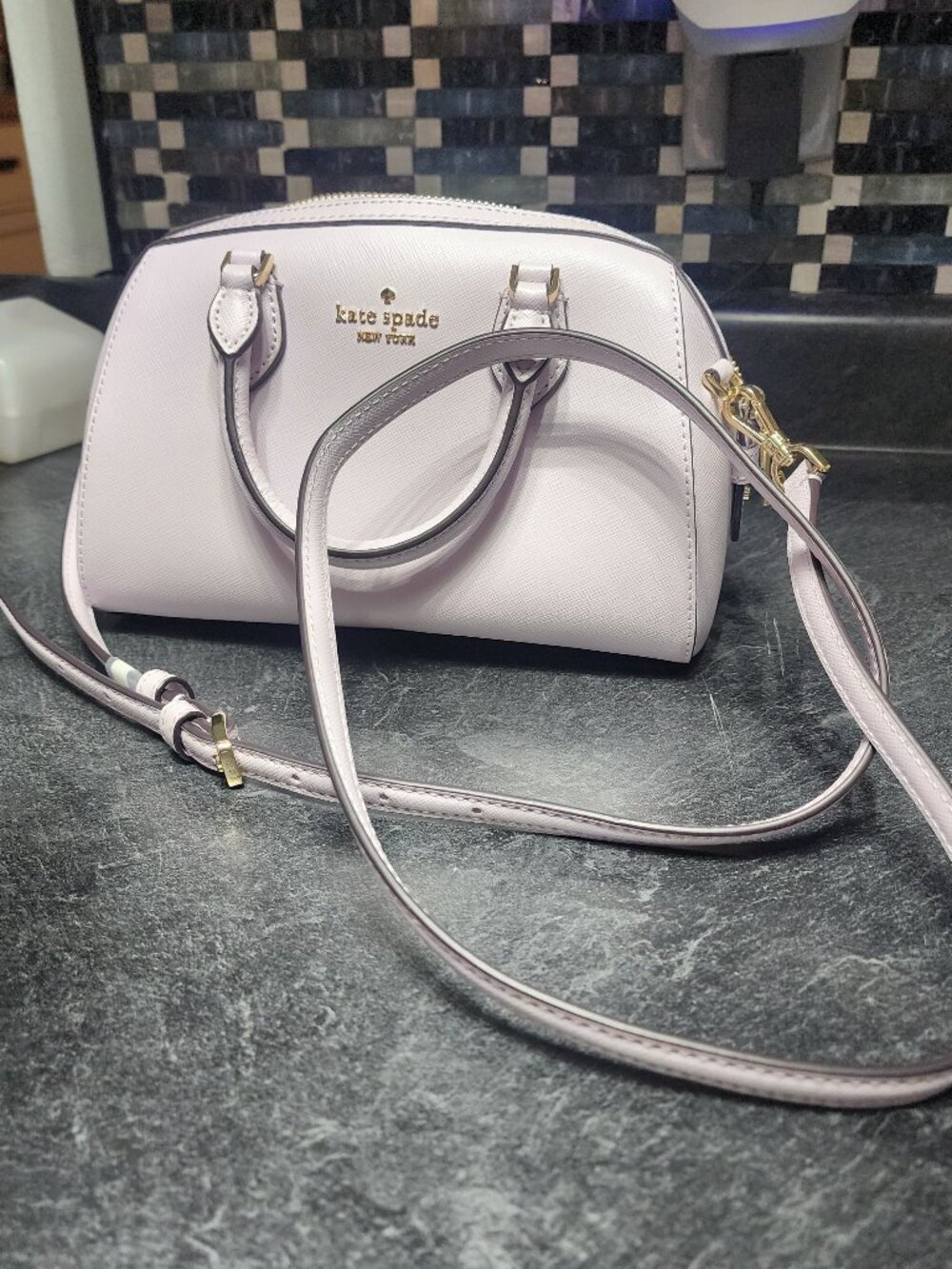 Kate Spade Madison Saffiano Leather Duffle Crossbody